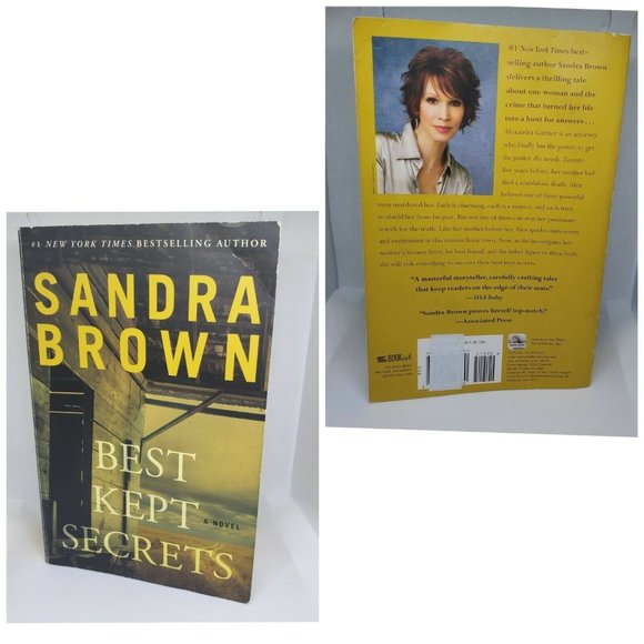 Best Kept Secrets Sandra Brown 1989 Crime Thriller Paperback Printed USA Book - Picture 3 of 4